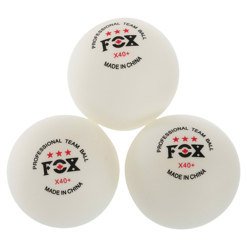 Набір м'ячів для настільного тенісу у пластиковому боксі FOX MT-8589 60шт кольори в асортименті