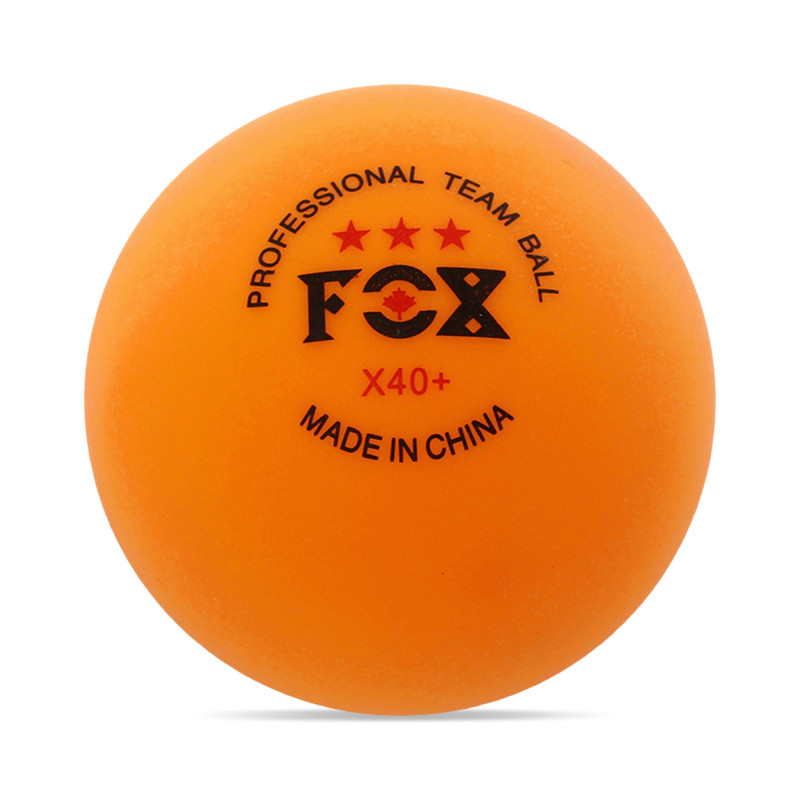 Набір м'ячів для настільного тенісу у пластиковому боксі FOX MT-8589 60шт кольори в асортименті