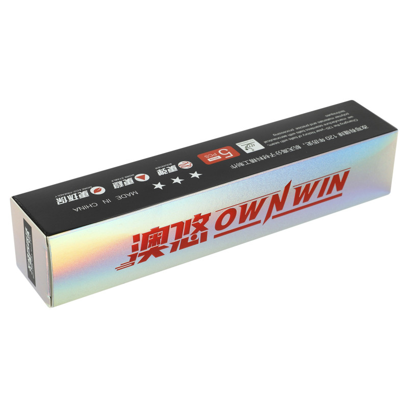 Набір м'ячів для настільного тенісу 5 штук OWNWIN 40+3* MT-8719  білий