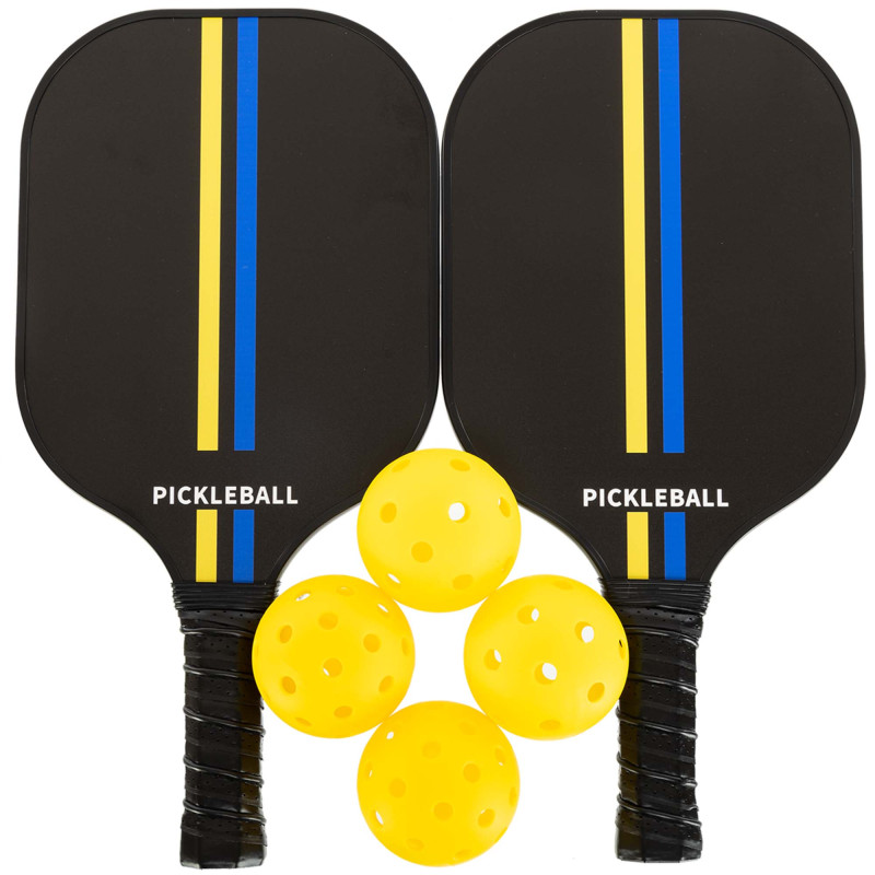 Набір для піклболу SP-Sport PICKLEBALL MT-8730 2 ракетки 4 м'ячі рушник з чохлом