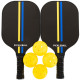 Набір для піклболу SP-Sport PICKLEBALL MT-8730 2 ракетки 4 м'ячі рушник з чохлом