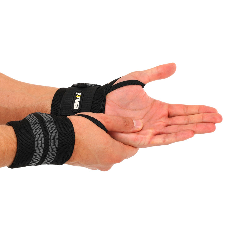 Бинти кистьові для жиму STRENGTH WRIST WRAPS MUTE MT-9188-3 2штуки кольори в асортименті