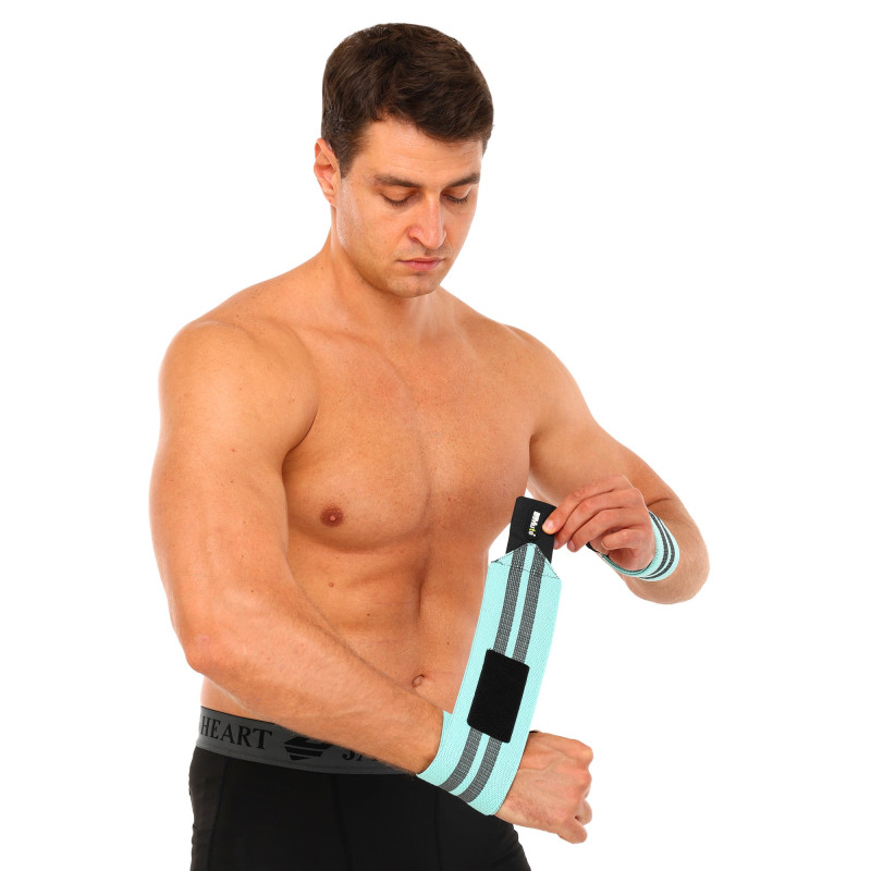 Бинти кистьові для жиму STRENGTH WRIST WRAPS MUTE MT-9188-3 2штуки кольори в асортименті