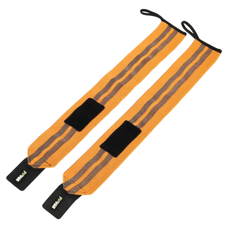 Бинти кистьові для жиму STRENGTH WRIST WRAPS MUTE MT-9188-3 2штуки кольори в асортименті