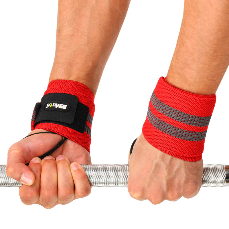 Бинти кистьові для жиму STRENGTH WRIST WRAPS MUTE MT-9188-3 2штуки кольори в асортименті