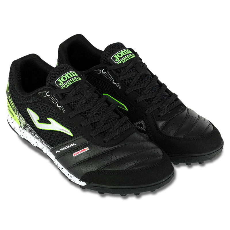 Сороконіжки Joma MUNDIAL MUNS2501TF розмір 37-45 чорний-салатовий