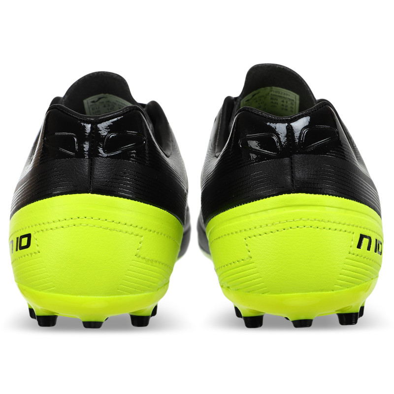 Бутси футбольні Joma NUMERO-10 N10S2331AG розмір 38-45 чорний-салатовий
