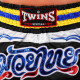 Шорти для тайського боксу та кікбоксингу TWINS NTBS-004 S-XXL чорний