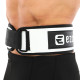 Пояс атлетичний текстильний EZOUS LEATHER SPROT BELT O-01 спинка-14см розмір S-L чорний