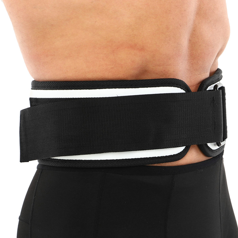 Пояс атлетичний текстильний EZOUS LEATHER SPROT BELT O-01 спинка-14см розмір S-L чорний