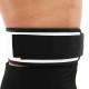 Пояс атлетичний текстильний EZOUS LEATHER SPROT BELT O-01 спинка-14см розмір S-L чорний