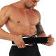 Пояс атлетичний текстильний EZOUS LEATHER SPROT BELT O-01 спинка-14см розмір S-L чорний