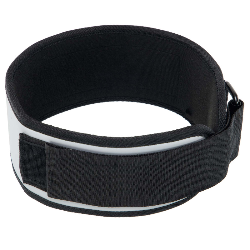 Пояс атлетичний текстильний EZOUS LEATHER SPROT BELT O-01 спинка-14см розмір S-L чорний