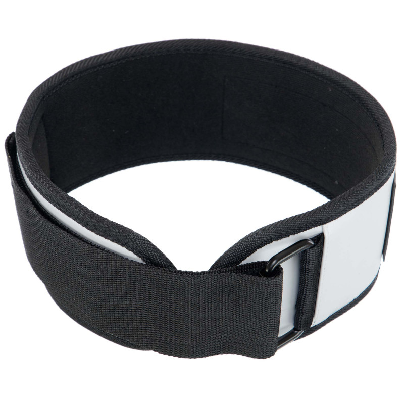 Пояс атлетичний текстильний EZOUS LEATHER SPROT BELT O-01 спинка-14см розмір S-L чорний