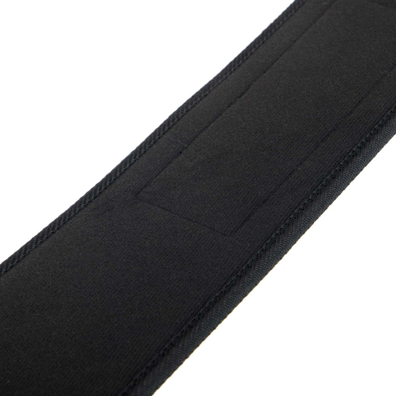 Пояс атлетичний текстильний EZOUS LEATHER SPROT BELT O-01 спинка-14см розмір S-L чорний