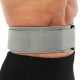 Пояс атлетичний посилений регульований QUICK LOCKING WEIGHTLITING BELT EZOUS O-02 спинка-10см розмір S-L сірий