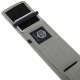 Пояс атлетичний посилений регульований QUICK LOCKING WEIGHTLITING BELT EZOUS O-02 спинка-10см розмір S-L сірий