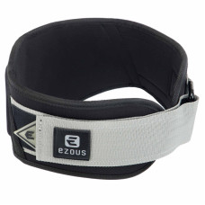 Пояс атлетичний текстильний EZOUS LIFTING BELT ARMOR O-03 спинка-17см розмір S-L чорний-сірий