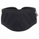 Пояс атлетичний текстильний EZOUS LIFTING BELT ARMOR O-03 спинка-17см розмір S-L чорний-сірий