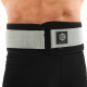 Пояс атлетичний текстильний EZOUS LIFTING BELT ARMOR O-03 спинка-17см розмір S-L чорний-сірий