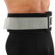 Пояс атлетичний текстильний EZOUS LIFTING BELT ARMOR O-03 спинка-17см розмір S-L чорний-сірий