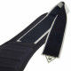 Пояс атлетичний текстильний EZOUS LIFTING BELT ARMOR O-03 спинка-17см розмір S-L чорний-сірий