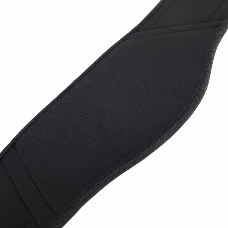Пояс атлетичний текстильний EZOUS LIFTING BELT ARMOR O-03 спинка-17см розмір S-L чорний-сірий