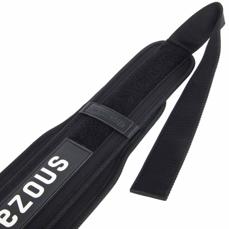 Пояс атлетичний текстильний EZOUS TRAINING BELT O-04 спинка-14см розмір S-L чорний