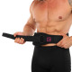Пояс атлетичний текстильний EZOUS WEIGHT LIFTING BELT O-05 спинка-12см розмір S-L чорний
