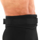 Пояс атлетичний текстильний EZOUS LIFTING BELT O-06 спинка-15см розмір S-L чорний