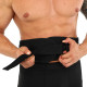 Пояс атлетичний текстильний EZOUS LIFTING BELT O-06 спинка-15см розмір S-L чорний