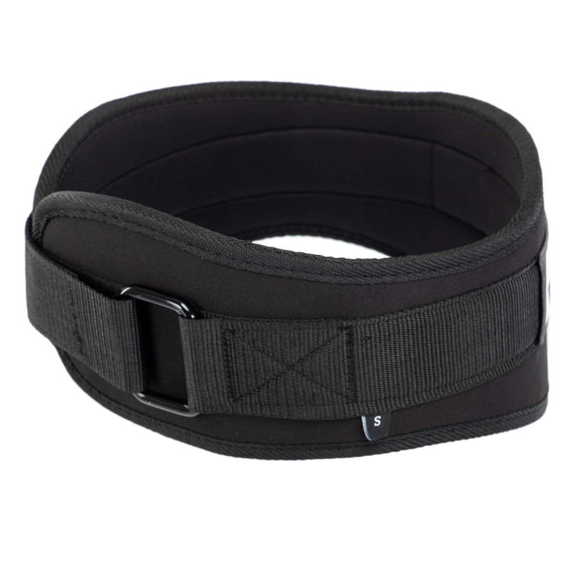Пояс атлетичний текстильний EZOUS LIFTING BELT O-06 спинка-15см розмір S-L чорний