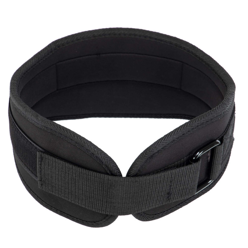 Пояс атлетичний текстильний EZOUS LIFTING BELT O-06 спинка-15см розмір S-L чорний