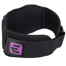 Пояс атлетичний текстильний EZOUS POWER BELT ARMOR O-07 спинка-18см розмір S-L чорний