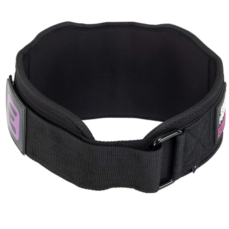 Пояс атлетичний текстильний EZOUS POWER BELT ARMOR O-07 спинка-18см розмір S-L чорний
