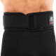 Пояс атлетичний текстильний EZOUS POWER BELT ARMOR O-07 спинка-18см розмір S-L чорний