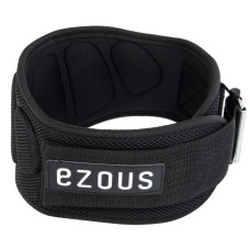 Пояс атлетичний текстильний EZOUS TRAINING BELT 2.0 O-09 спинка-17см розмір S-L чорний
