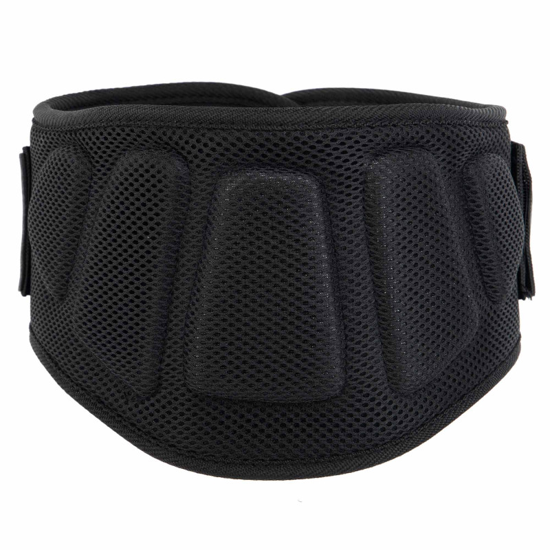 Пояс атлетичний текстильний EZOUS TRAINING BELT 2.0 O-09 спинка-17см розмір S-L чорний