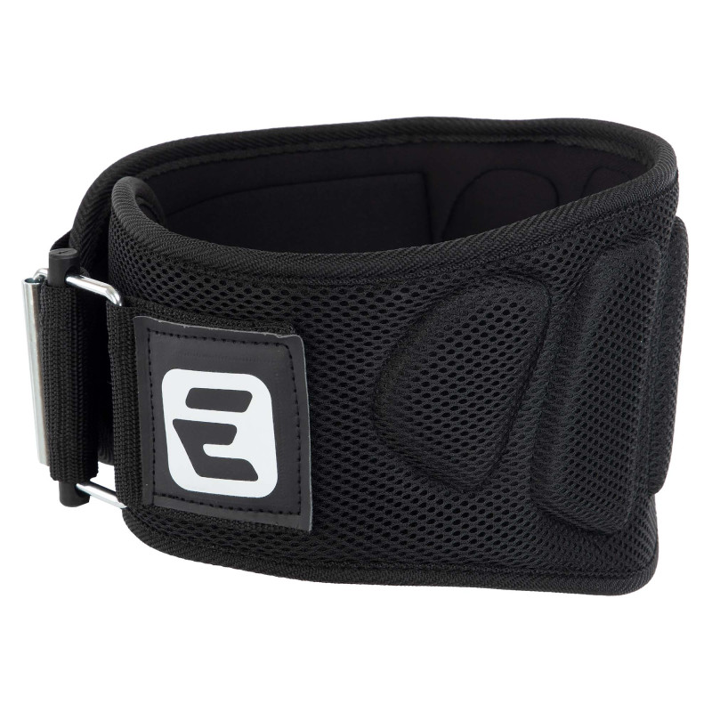 Пояс атлетичний текстильний EZOUS TRAINING BELT 2.0 O-09 спинка-17см розмір S-L чорний