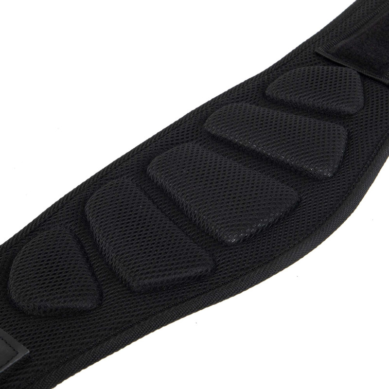 Пояс атлетичний текстильний EZOUS TRAINING BELT 2.0 O-09 спинка-17см розмір S-L чорний