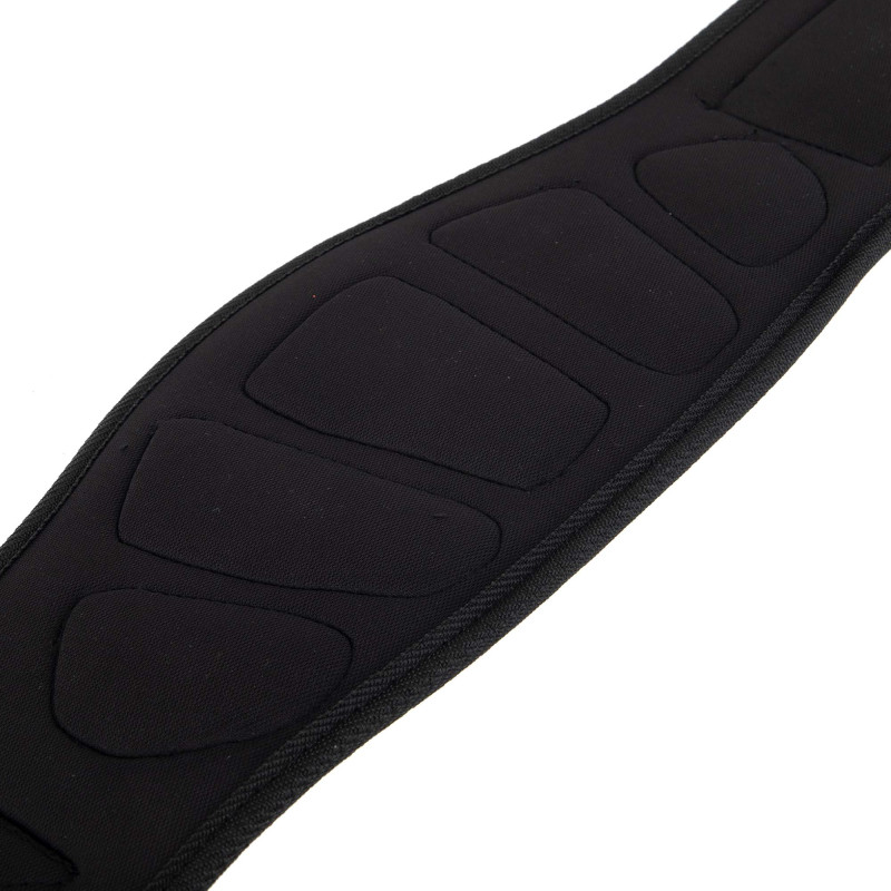 Пояс атлетичний текстильний EZOUS TRAINING BELT 2.0 O-09 спинка-17см розмір S-L чорний