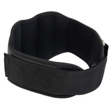 Пояс атлетичний текстильний EZOUS HARBINGER POWER BELT O-10 спинка-20см розмір S-L чорний