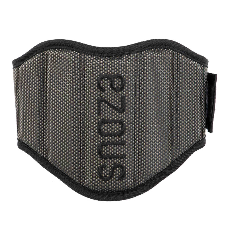 Пояс атлетичний текстильний EZOUS HARBINGER POWER BELT O-10 спинка-20см розмір S-L чорний