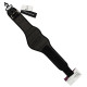 Пояс атлетичний текстильний EZOUS HARBINGER POWER BELT O-10 спинка-20см розмір S-L чорний