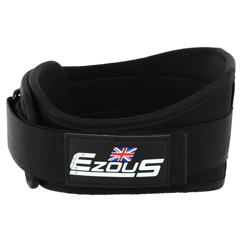 Пояс атлетичний текстильний EZOUS SCHIEK TRAINING BELT O-11 спинка-13см розмір S-L чорний