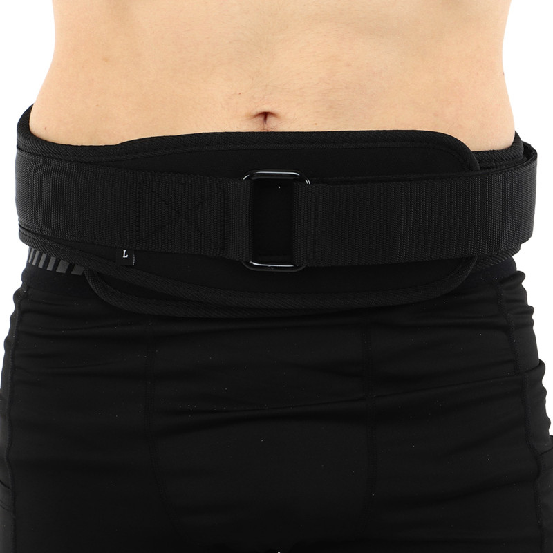 Пояс атлетичний текстильний EZOUS SCHIEK TRAINING BELT O-11 спинка-13см розмір S-L чорний