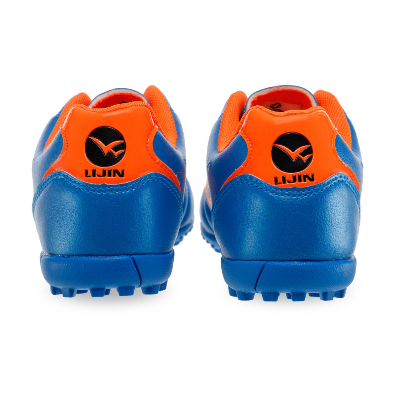 Сороконіжки футбольні дитячі LIJIN OB-1503-35-39-2 розмір 35-39 синій