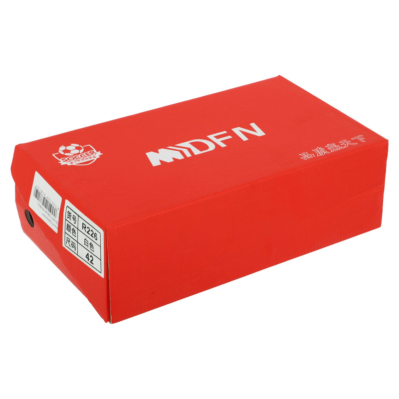 Сороконіжки футбольні MDFN OB-226-1 розмір 39-45 білий