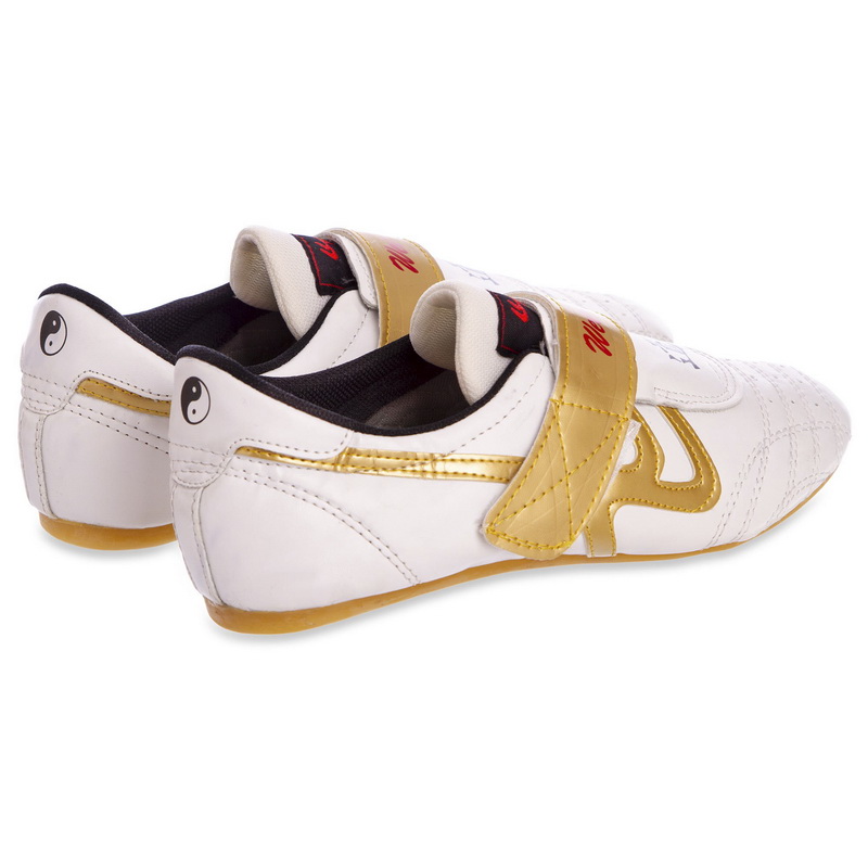 Степки для тхеквондо Wei-Rui SP-Sport OB-4509 розмір 35-44 білий-золотий