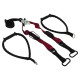 Петлі тренувальні EZOUS SUSPENSION STRAP (rip 60) F45 model P-07 чорний-фіолетовий